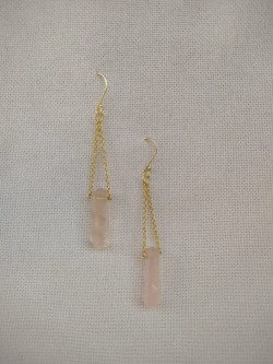 OBELIX dorado-rosa, pendientes