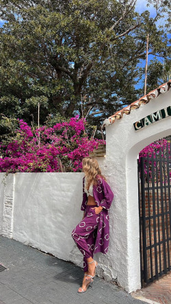 SANTINA morada, chaqueta