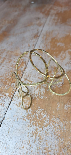 CANILLA dorado, brazalete