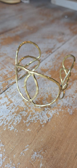 CANILLA dorado, brazalete