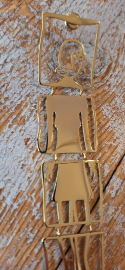 CHIKI dorados, pendientes