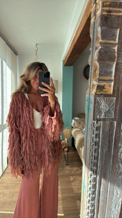 MOREIS rosa empolvado, rebeca