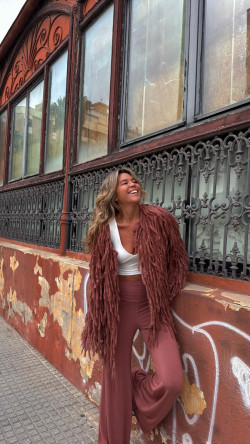 MOREIS rosa empolvado, rebeca