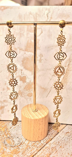 SIRAN dorado, pendientes