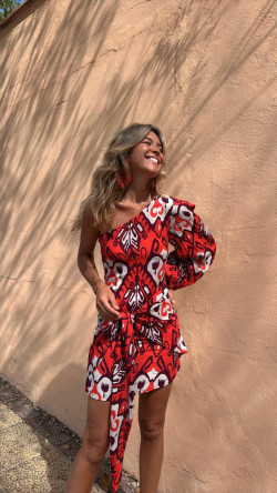 DONCELLA coral, vestido corto