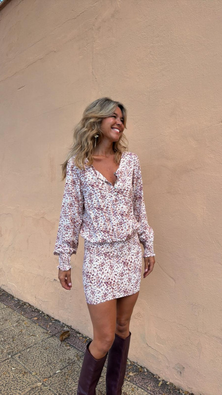 SOLER blanco, vestido corto