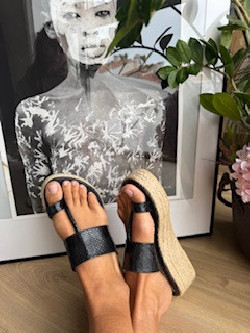 BERGATIN negra, cuña