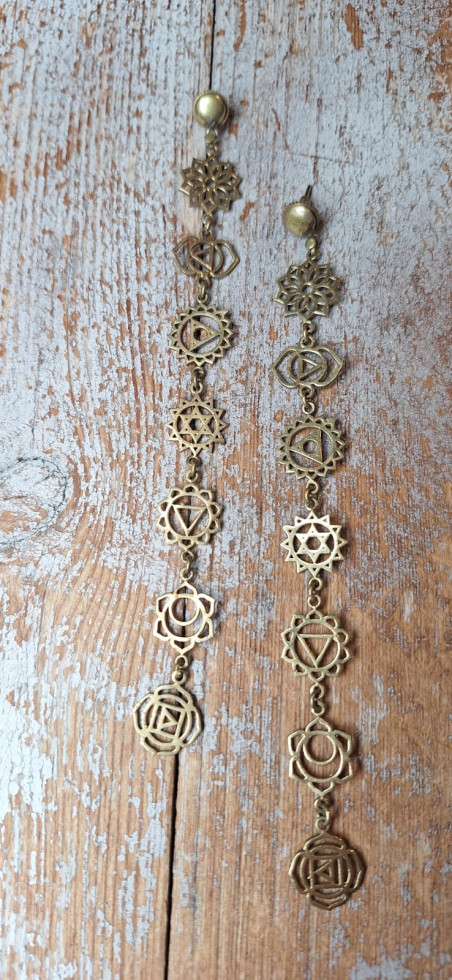 SIRAN dorado, pendientes