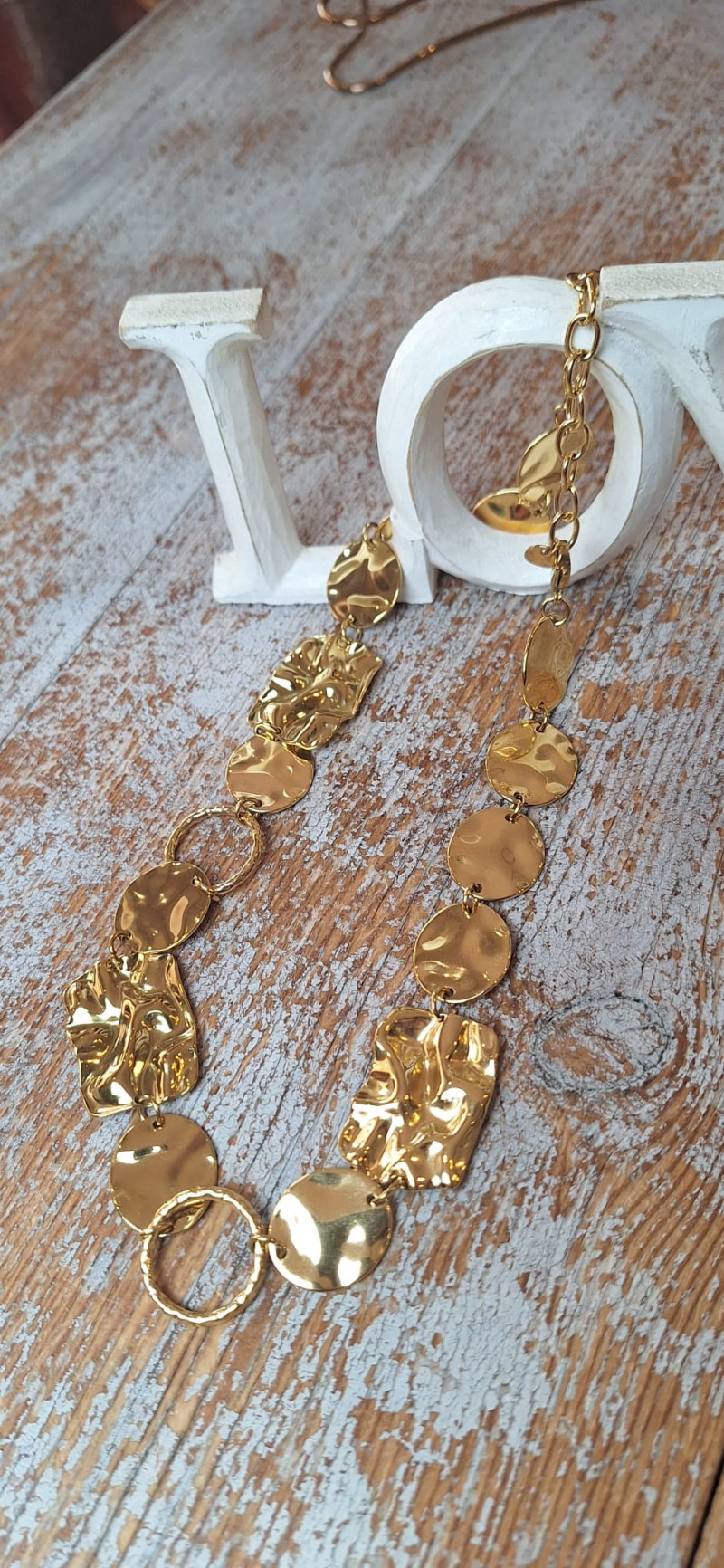 CHANEE dorado, collar