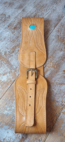 AVILA piel, cinturón de piel