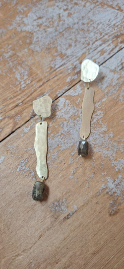 CANTAL dorados, pendientes