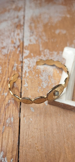 MESIIS pulsera dorada