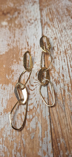 ACHILLE PENDIENTES dorados