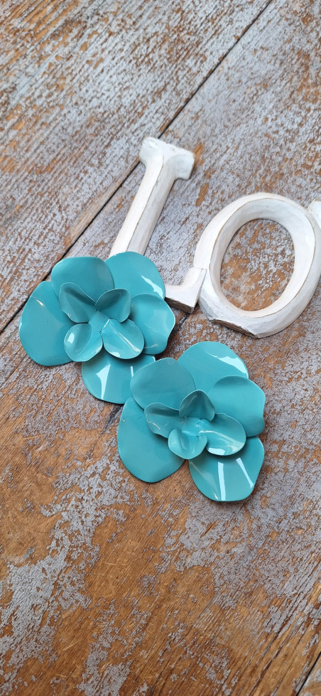 CIRES turquesa, pendientes