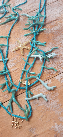 CARIHUELA turq, collar