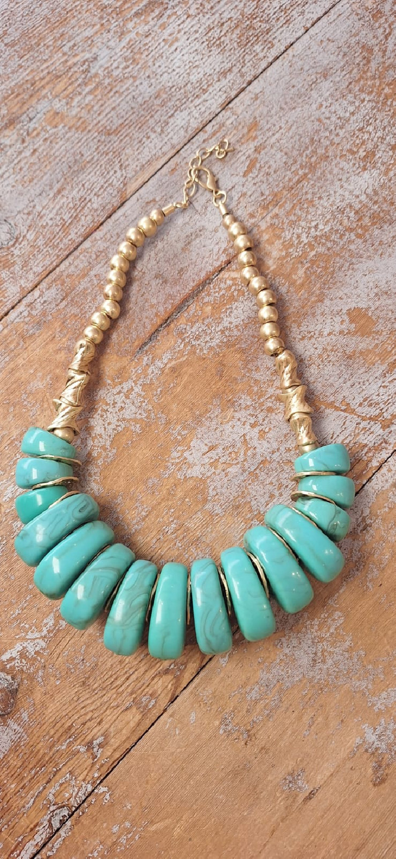 PLAYAMARIN verde agua, collar