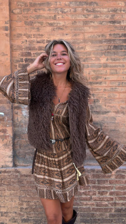 ALICIA camel, vestido corto