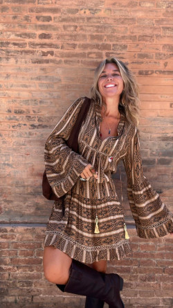 ALICIA camel, vestido corto