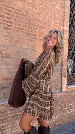 ALICIA camel, vestido corto