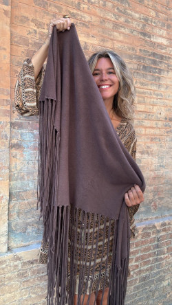 ANDREA marrón, pañoleta