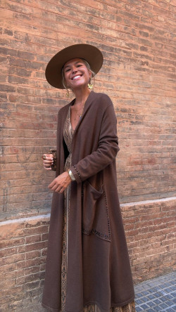 LUMEN marrón, rebeca larga