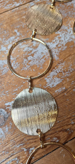 LUTER cinturón dorado