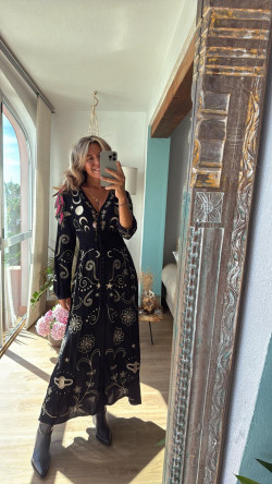 BLAIR negro, vestido largo