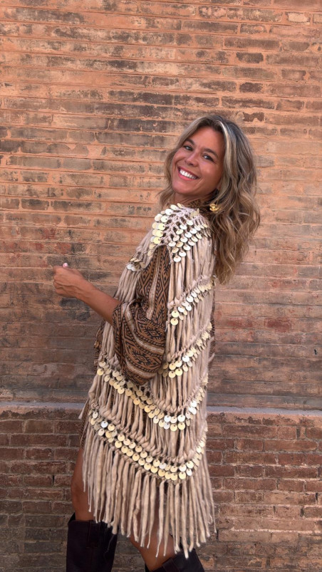 ANGELA beige, rebeca