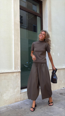 TALIA marron, conjunto