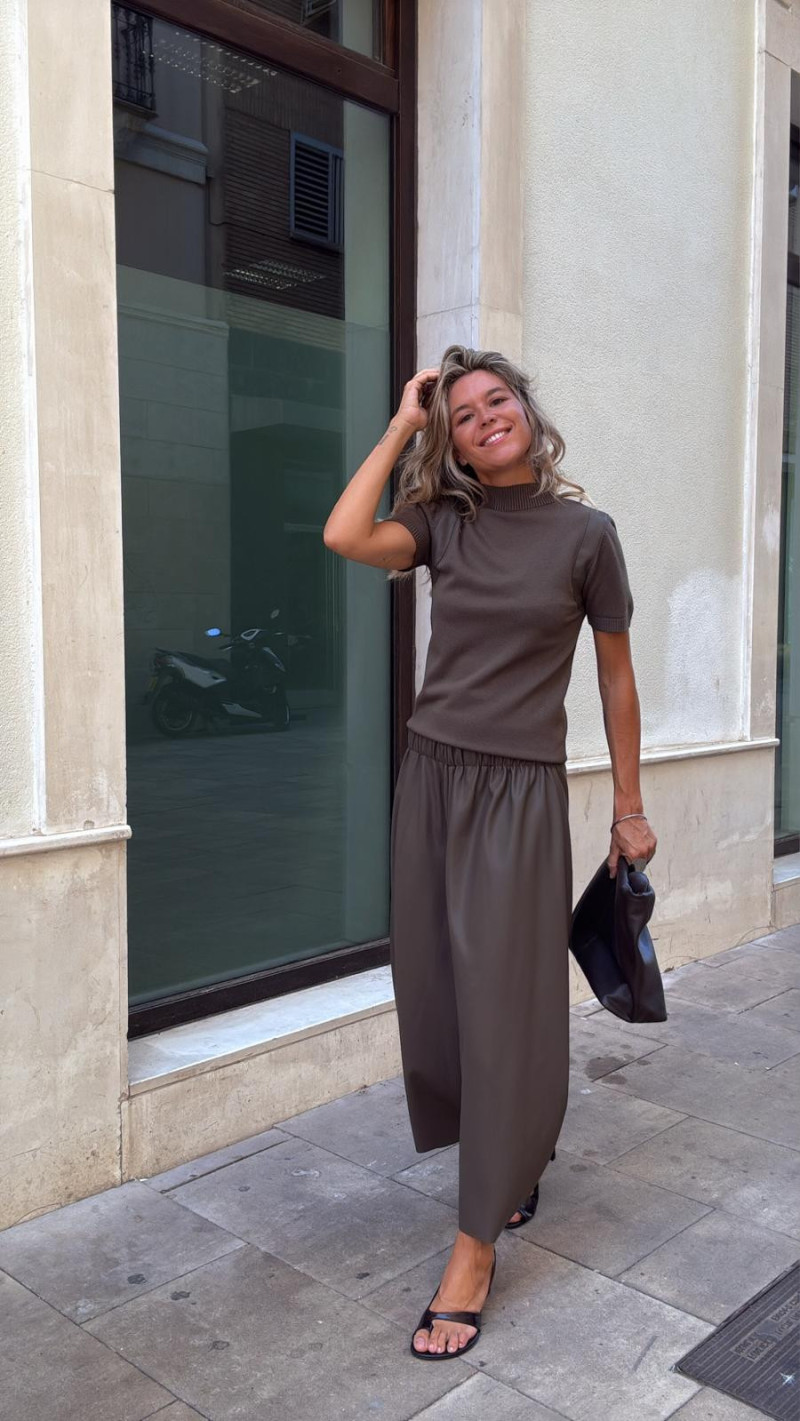 TALIA marron, conjunto