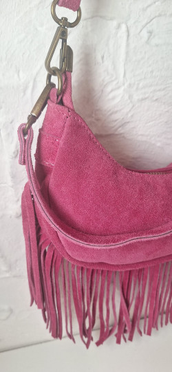 NATALY rosa, bolso ante