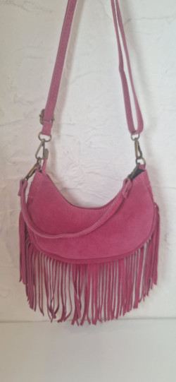 NATALY rosa, bolso ante