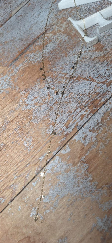 MEGAN , gargantilla dorada