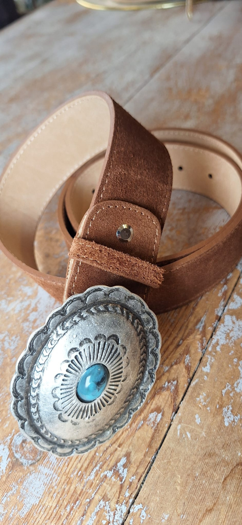 NOVO cinturón, camel