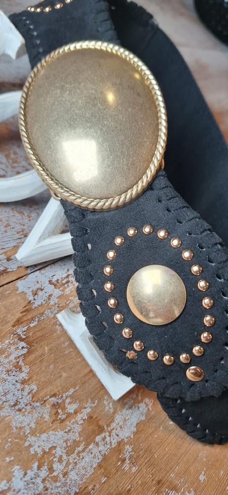 ESCENE negro, cinturón elástico