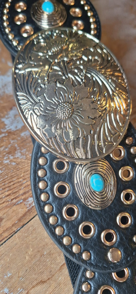 MARICE negro, cinturón