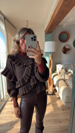 MINOR jersey, chocolate