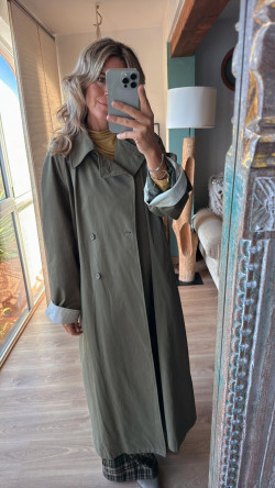 KALY gabardina, kaki