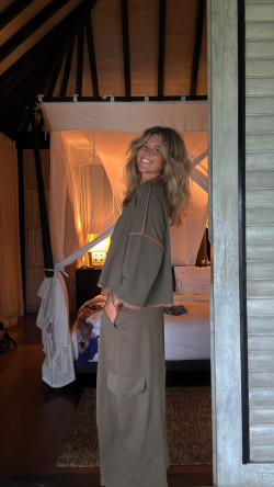 BALINES,pantalón bombacho kaki